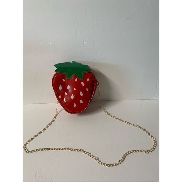 no brand Handbags - Strawberry Design chain crossbody bag
